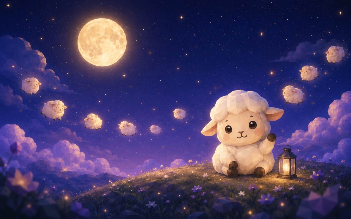 羊は、数えなくていい｜眠れない夜の「数える努力」を手放す